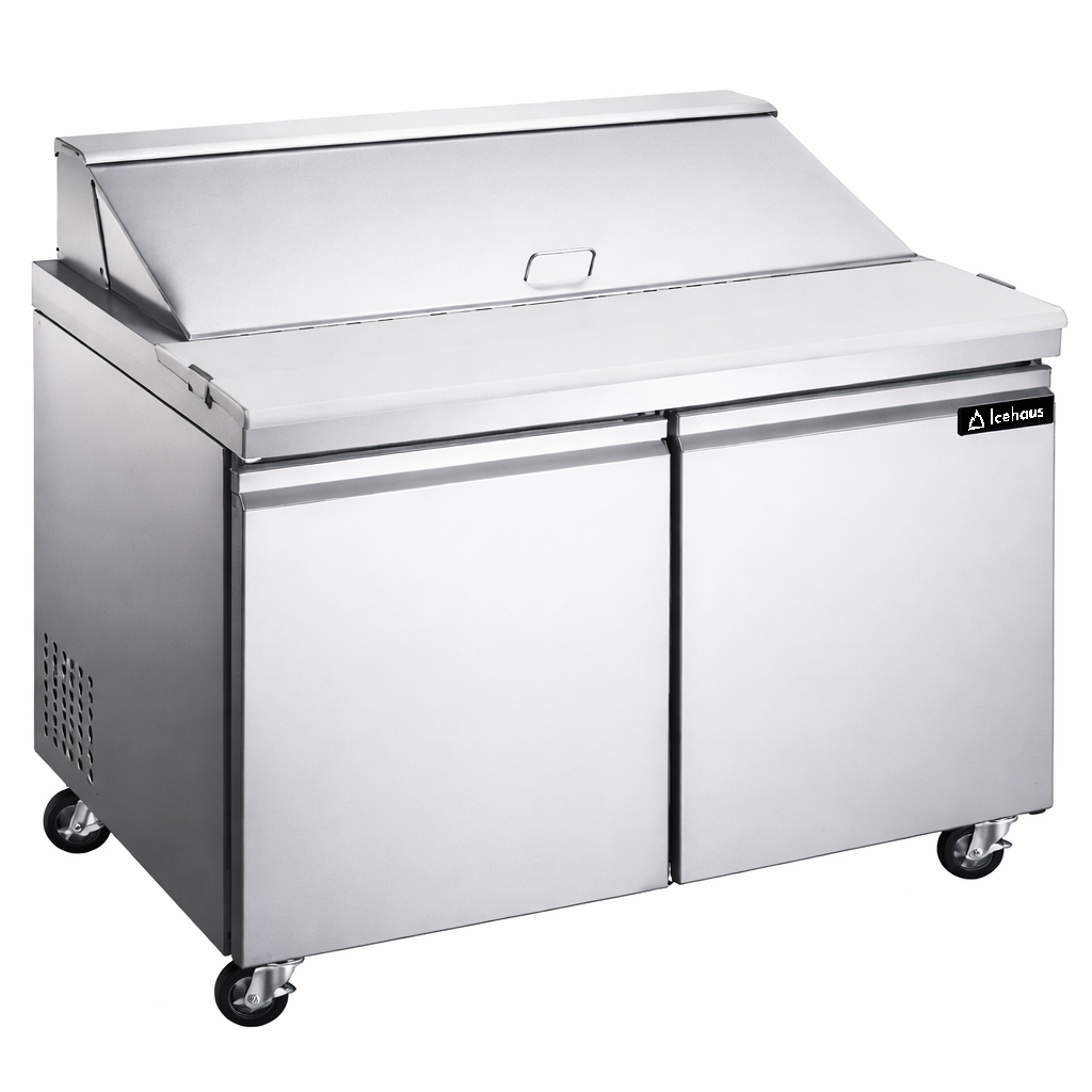 MESA PARA ENSALADAS 2 PUERTAS MODELO ME-2P-SS-01