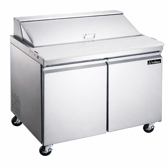 MESA PARA ENSALADAS 2 PUERTAS MODELO ME-2P-SS-02