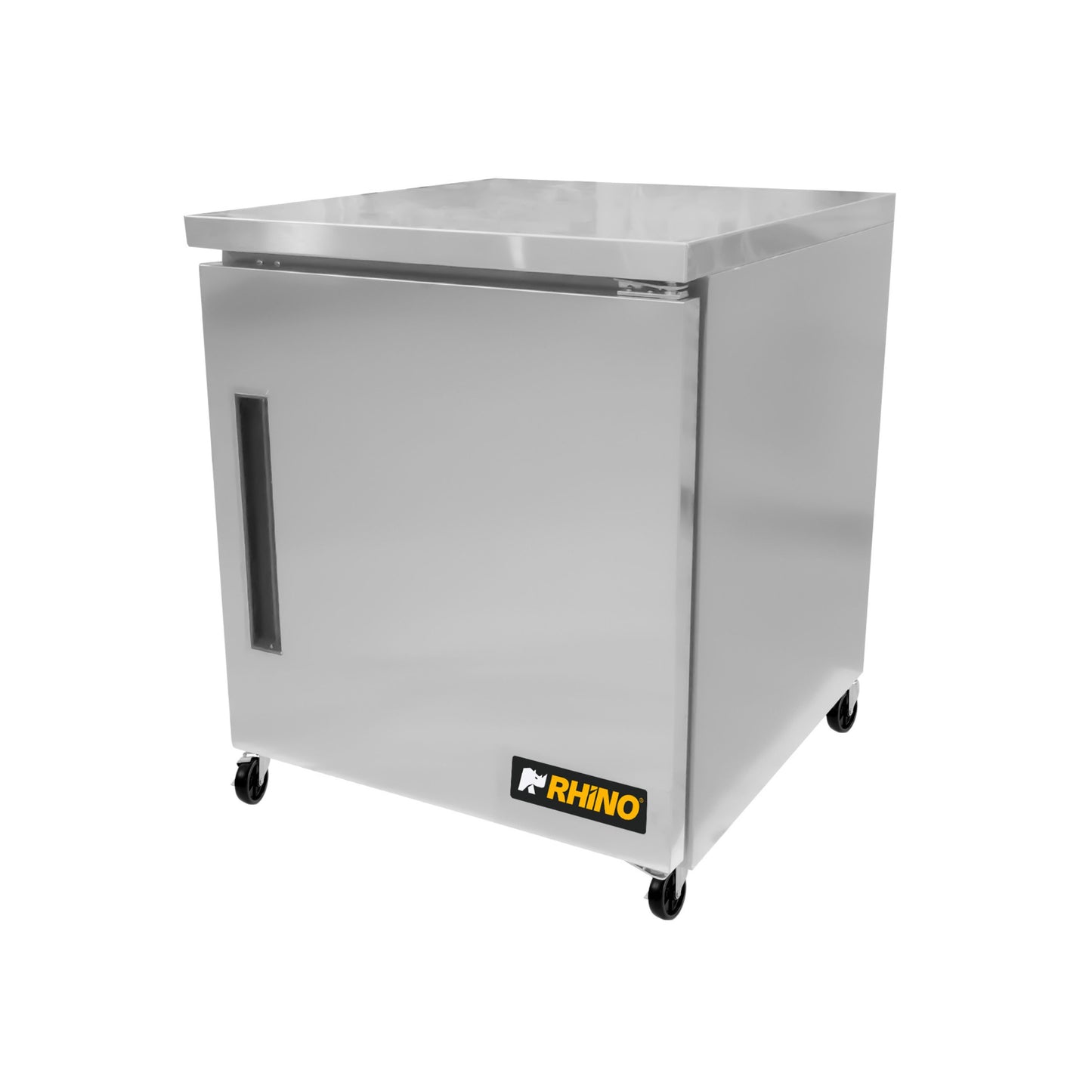 MESA REFRIGERADA BAJO BARRA 6.9PIES, GAS R290, TIRO FORZADO, ACERO INOXIDABLE MODELO MERBAJ-27