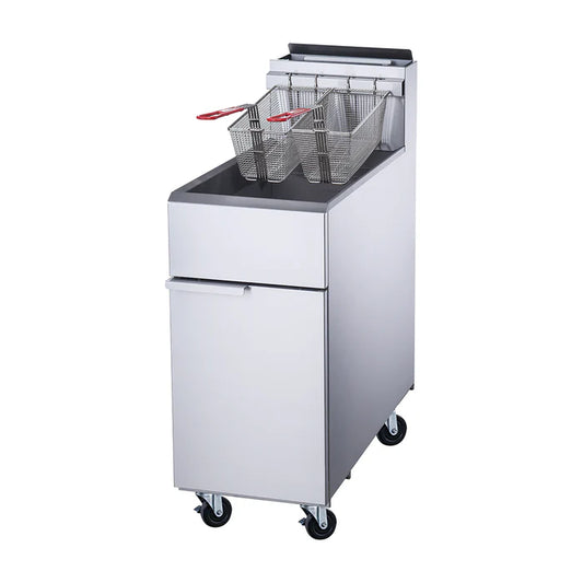 FREIDORA COMERCIAL DE 3 QUEMADORES DE 18 L (NATURAL)