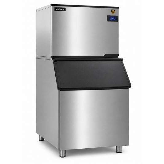 MÁQUINA DE HIELO 452 KG A 21 C TEMPERATURA AMBIENTE MH-400-MD
