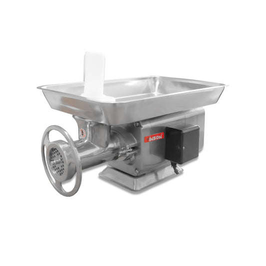 MOLINO DE CARNE 2 HP, CEDAZO #22, PIEZAS ACERO INOXIDABLE MODELO MOLAI-22