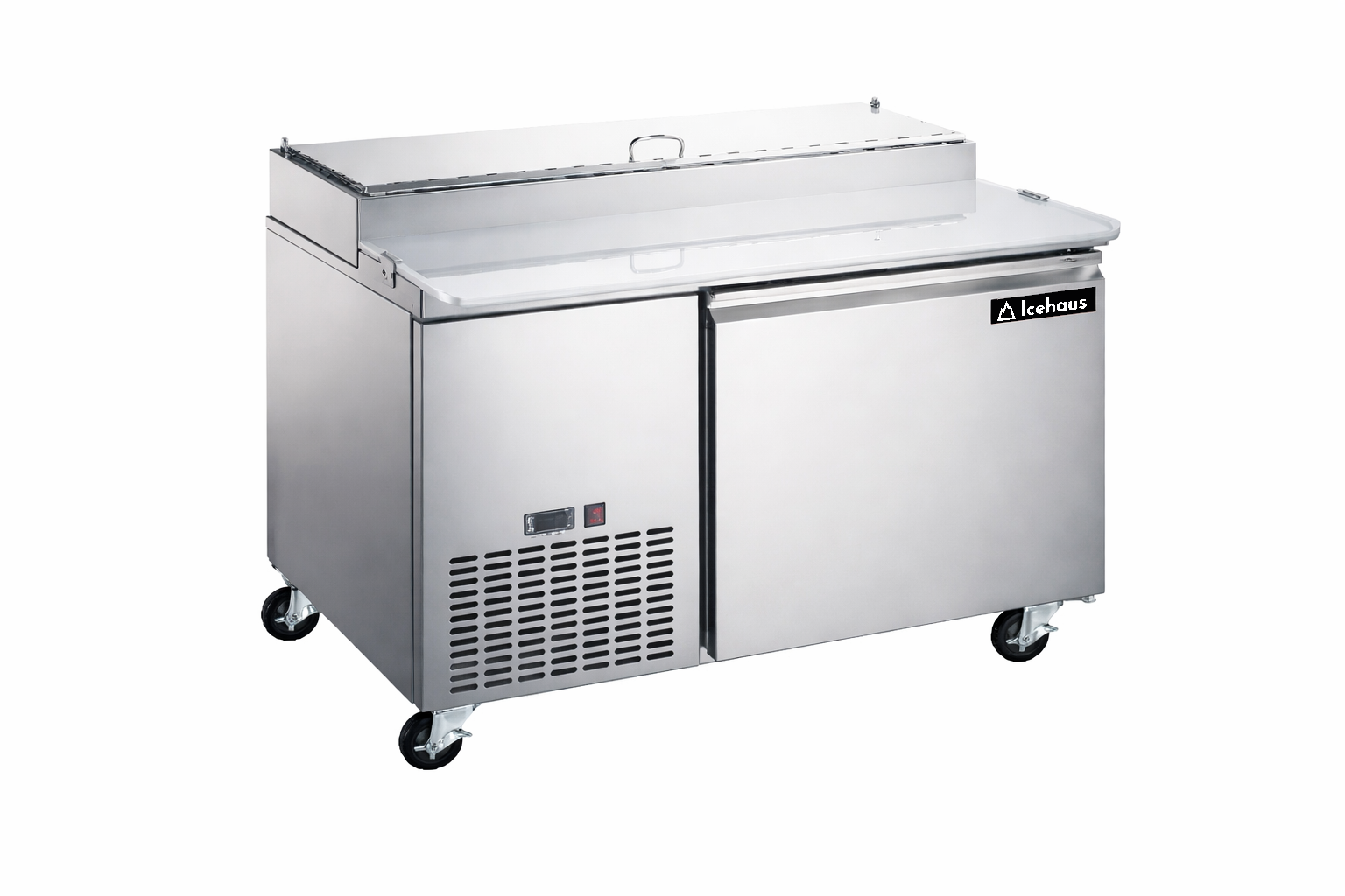 MESA DE PREPARACIÓN DE PIZZAS 1 PUERTA MODELO MP-1P-SS-02