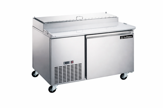 MESA DE PREPARACIÓN DE PIZZAS 1 PUERTA MODELO MP-1P-SS-02