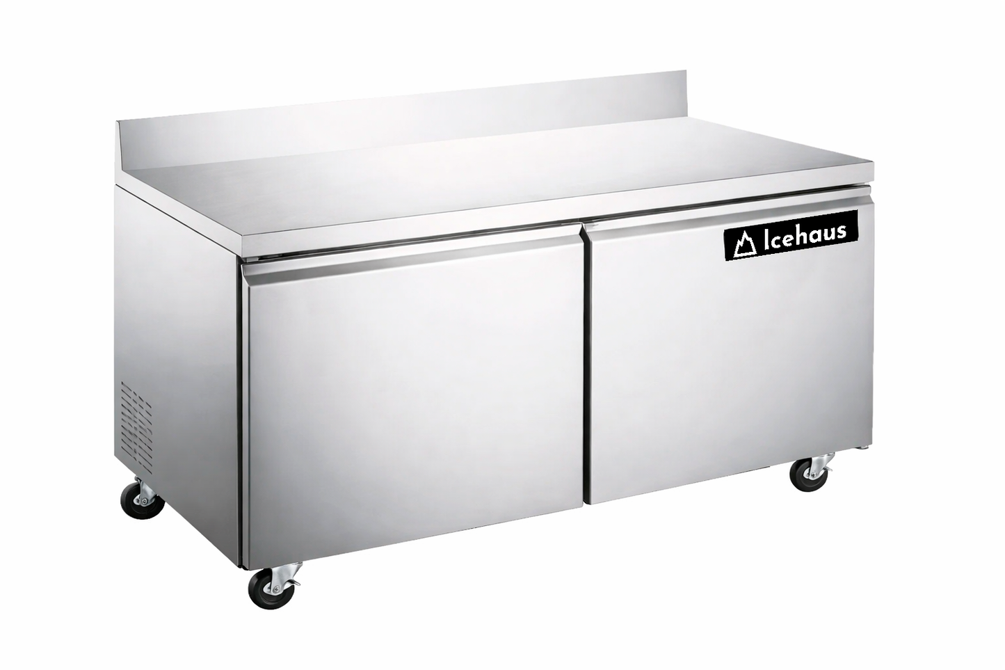 MESA DE TRABAJO / CONGELADOR DE 2 PUERTAS MODELO MTC-2P-SS-01