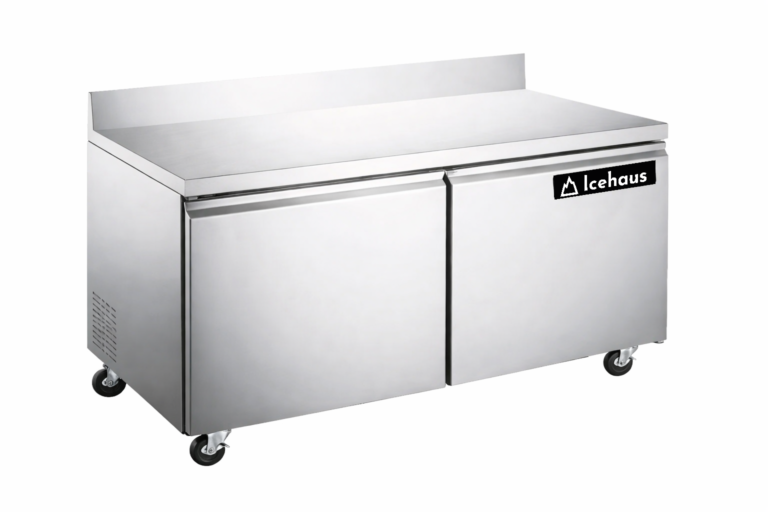 MESA DE TRABAJO / CONGELADOR DE 2 PUERTAS MODELO MTC-2P-SS-01