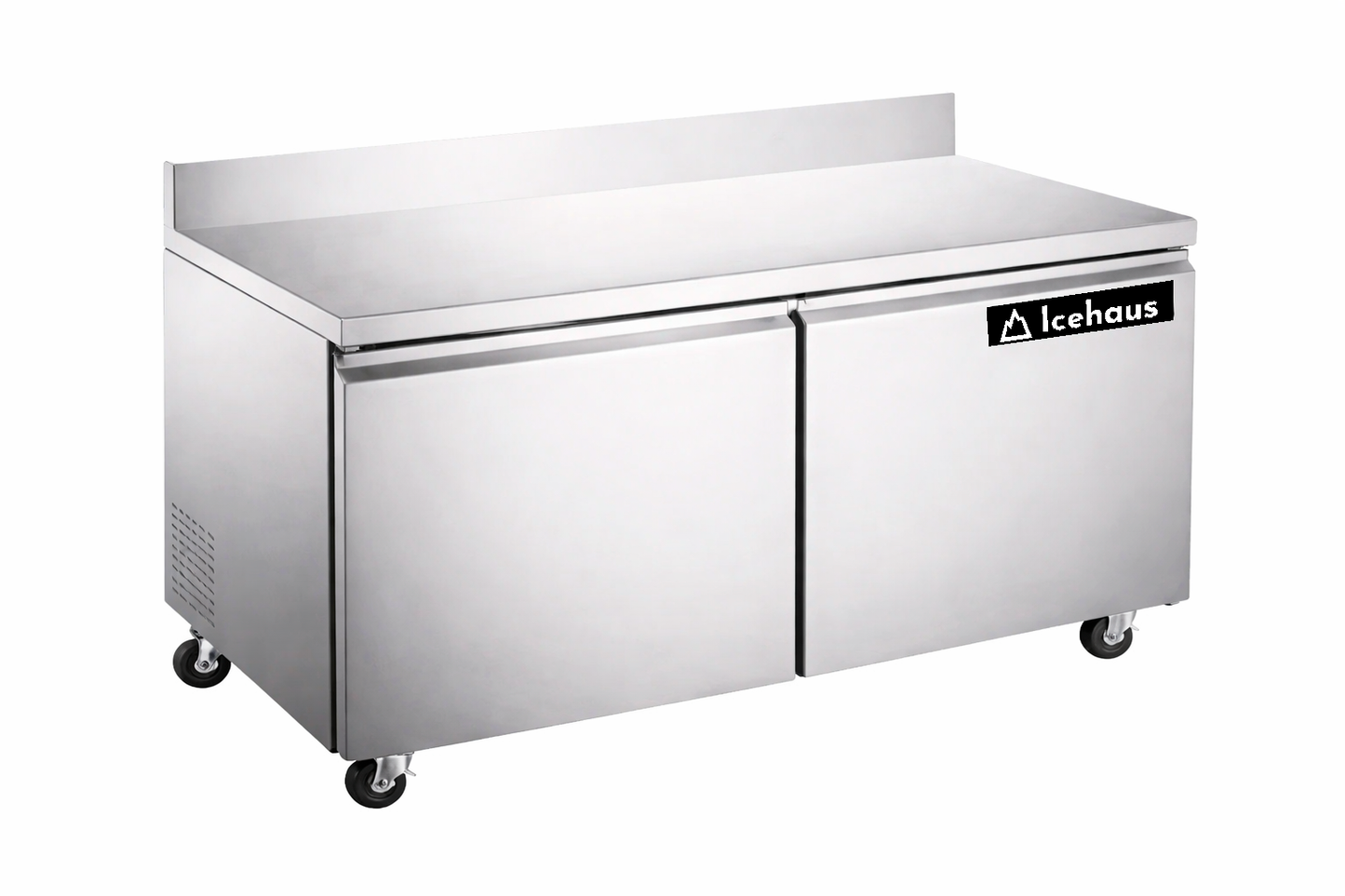 MESA DE TRABAJO / CONGELADOR DE 2 PUERTAS MODELO MTC-2P-SS-02