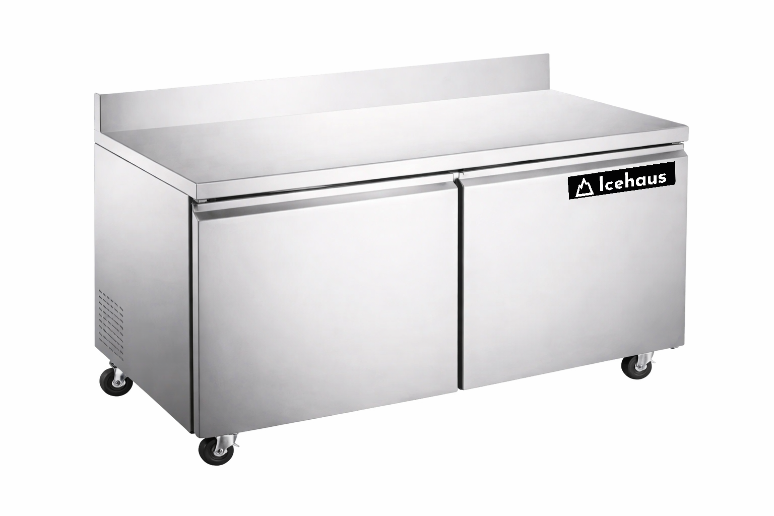 MESA DE TRABAJO / CONGELADOR DE 2 PUERTAS MODELO MTC-2P-SS-02