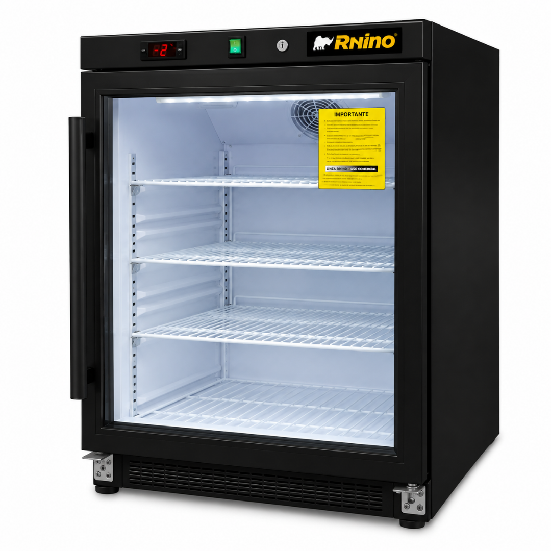 REFRIGERADOR VERTICAL PUERTA DE CRISTAL REVEAB-4C