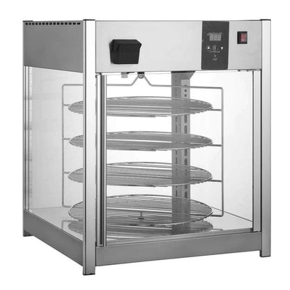 MESA BUFFETERA CALIENTE MÓVIL DE 4 INSERTOS ENTEROS