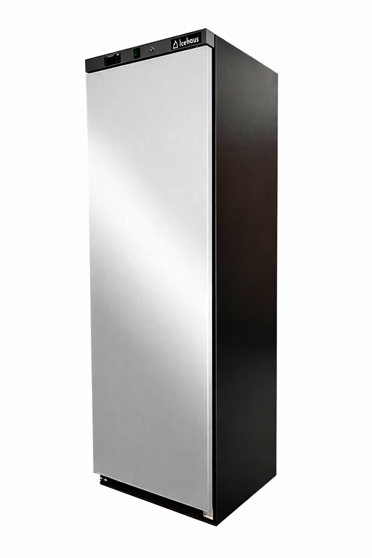 REFRIGERADOR 1 PUERTA SÓLIDA EN ACERO INOXIDABLE RVI-400 MODELO RVI-400