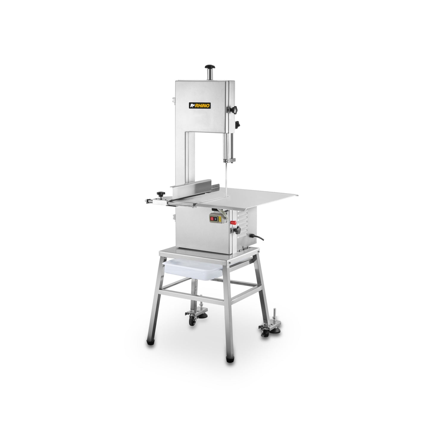 SIERRA CARNICERA 222 CM, 2 HP, MESA ACERO INOXIDABLE MODELO SICA-222