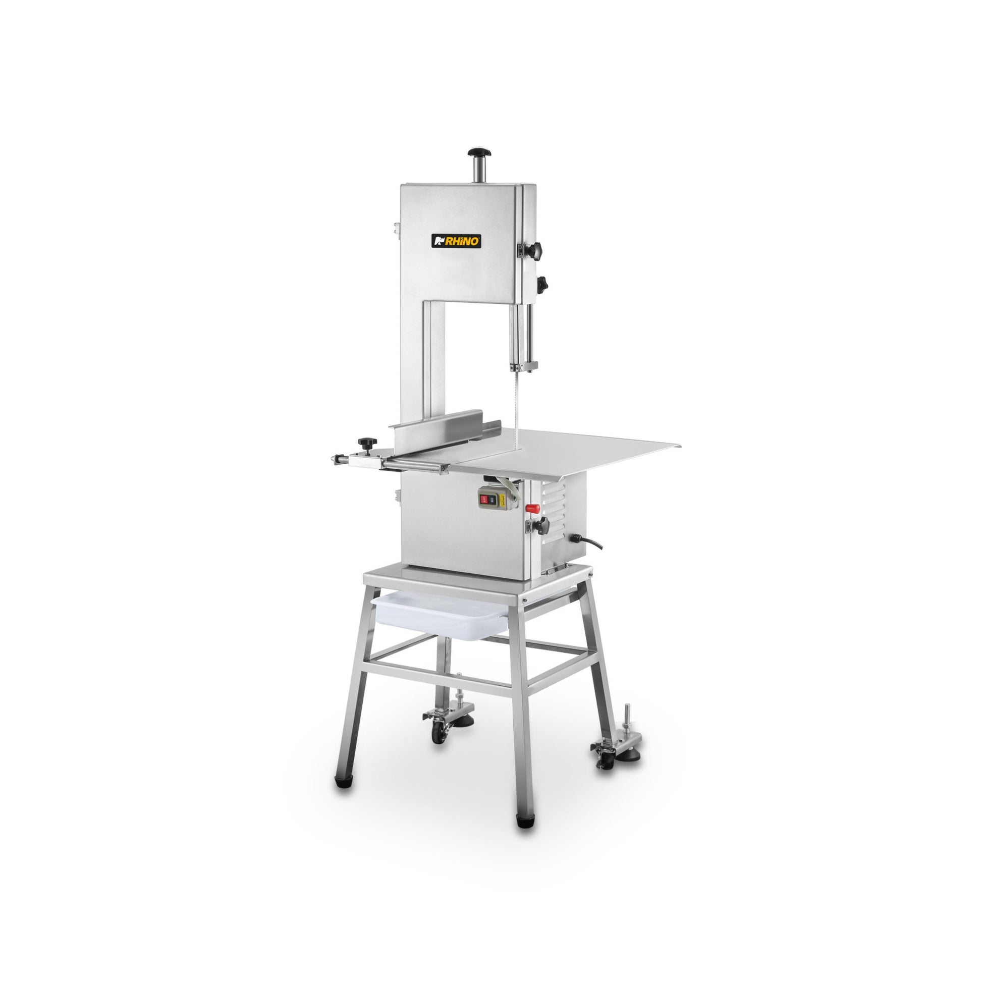 SIERRA CARNICERA 222 CM, 2 HP, MESA ACERO INOXIDABLE MODELO SICA-222