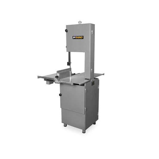 SIERRA CARNICERA 295 CM, 1.5 HP, MESA ACERO INOXIDABLE MODELO SICA-295