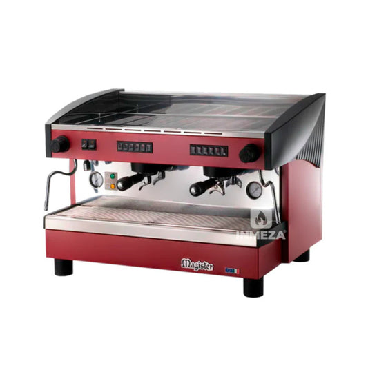 CAFETERA AUTOMÁTICA ELECTRÓNICA CON DOSAJE PROGRAMABLE 2 GRUPOS