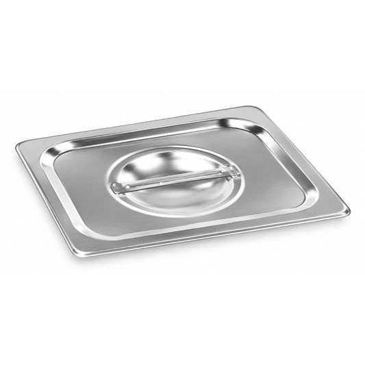 TAPA PARA INSERTO DE ACERO INOXIDABLE, TAMAÑO SEXTO (17.5 X 16 CM) MODELO TASE-COM