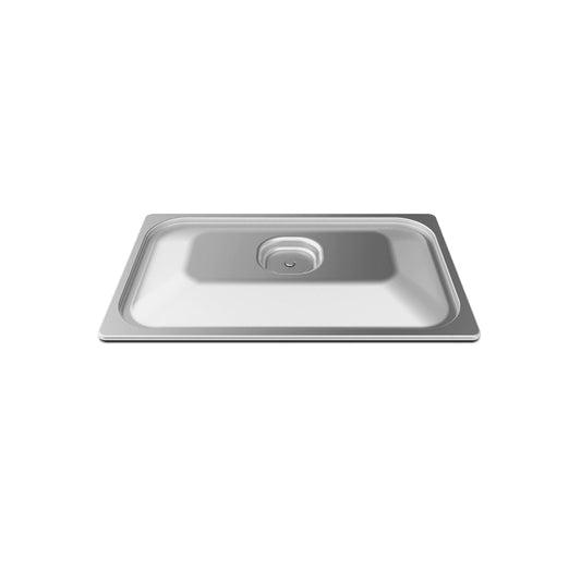 TAPA DE ACERO INOXIDABLE CON BURLETE DE SILICONA VACUUM.LID TG110
