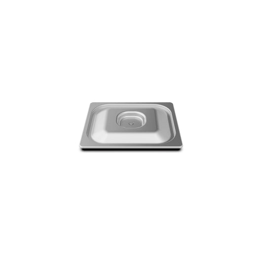 TAPA DE ACERO INOXIDABLE CON BURLETE DE SILICONA VACUUM.LID TG120