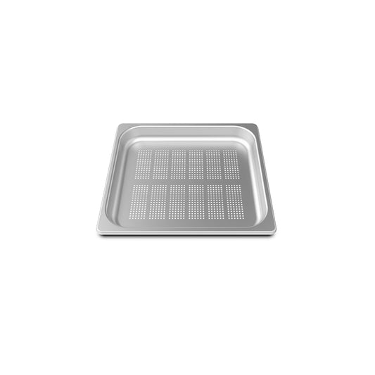 BANDEJA PERFORADA DE ACERO INOXIDABLE COMPATIBLE CON MICROONDAS TG710