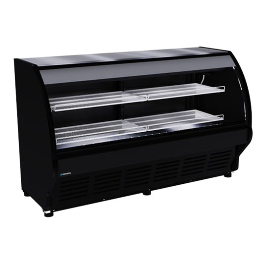 VITRINA REFRIGERADA CON CAPACIDAD DE 925 L CON DOBLE CRISTAL CURVO FRONTAL, 4 PARRILLAS MODELO VCM200 MODELO VCM200