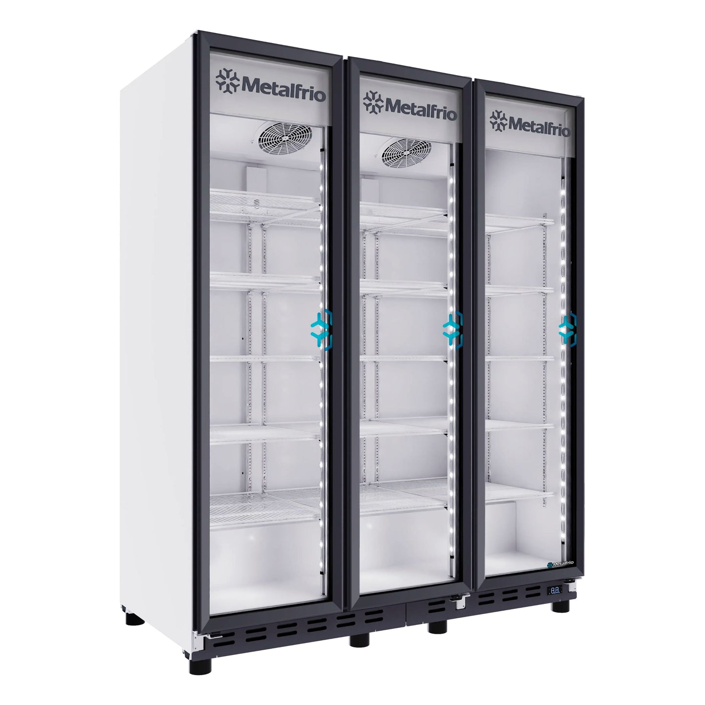 REFRIGERADOR CERVECERO CON CAPACIDAD DE 66 PIES³ (1.869 m³) CON 3 PUERTAS DE VIDRIO ANTIEMPAÑANTE FULL GLASS, 15 PARRILLAS MODELO VN135