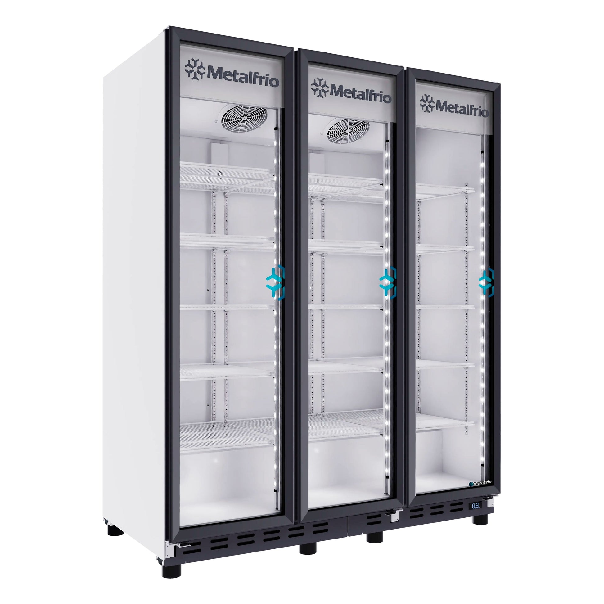 REFRIGERADOR CERVECERO CON CAPACIDAD DE 66 PIES³ (1.869 m³) CON 3 PUERTAS DE VIDRIO ANTIEMPAÑANTE FULL GLASS, 15 PARRILLAS MODELO VN135