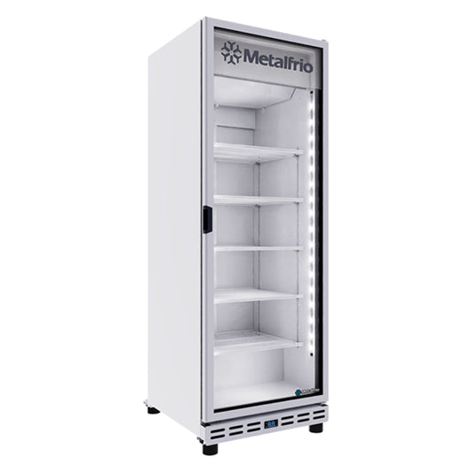 REFRIGERADOR CERVECERO CON CAPACIDAD DE 21.1 PIES³ (0.598 m³) CON 1 PUERTA DE VIDRIO ANTIEMPAÑANTE FULL GLASS, 5 PARRILLAS MODELO VN55