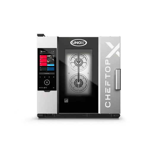 HORNO A GAS MIXTO PROFESIONAL DE SOMBREMESA CHEFTOP-XTM DIGITAL.IDTM COUNTERTOP XADA-0611-GXRS-NP