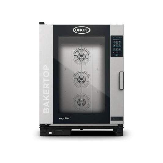 HORNO DE SOBREMESA A GAS COMBINADO CON 8 BANDEJAS BAKERTOP MIND.MAPSTM PLUS COUNTERTOP XAVC-10FS-GPRM-AL