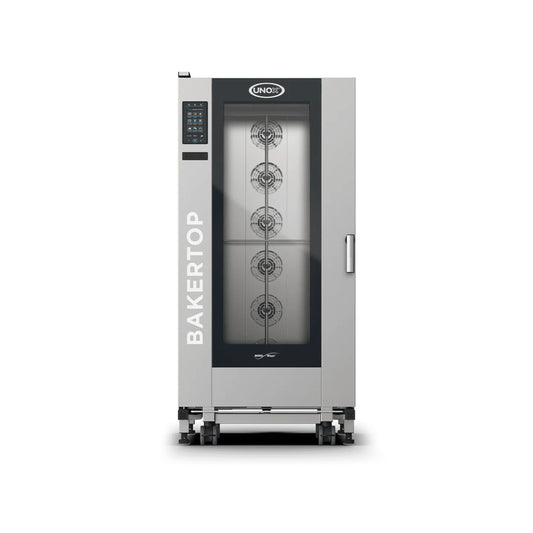 HORNO DE CARRO ELÉCTRICO COMBINADO 13 BANDEJAS 66X46 CM BAKERTOP MIND.MAPSTM PLUS BIG XEBL-16FS-DPRS-AL