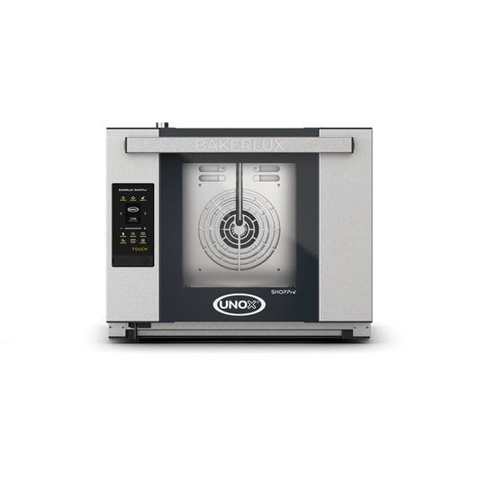 HORNO ELÉCTRICO DE CONVECCIÓN MANUAL DE ACERO INOXIDABLE BAKERLUX SHOP.PROTM TOUCH XEFR-04HS-ETDV