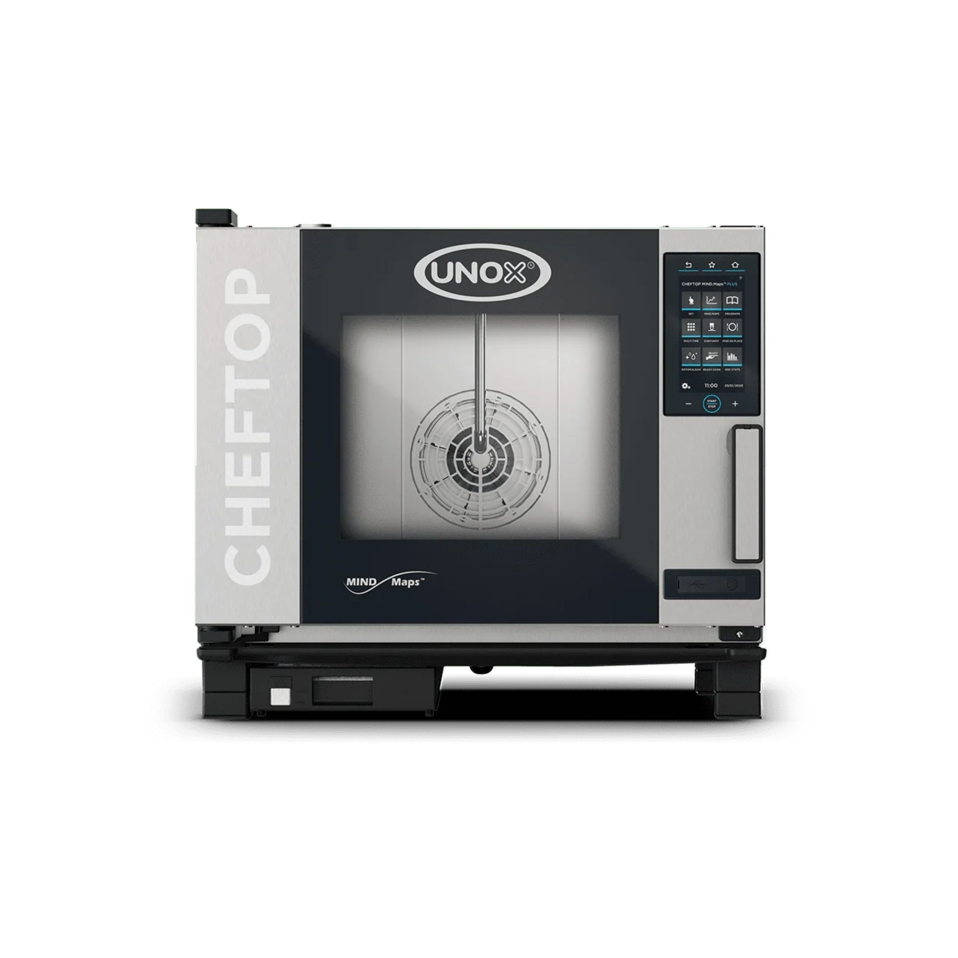 HORNO DE SOBREMESA A GAS COMBINADO CON 5 BANDEJAS CHEFTOP MIND.MAPSTM PLUS COUNTERTOP XEVC-0511-GPRM-MS