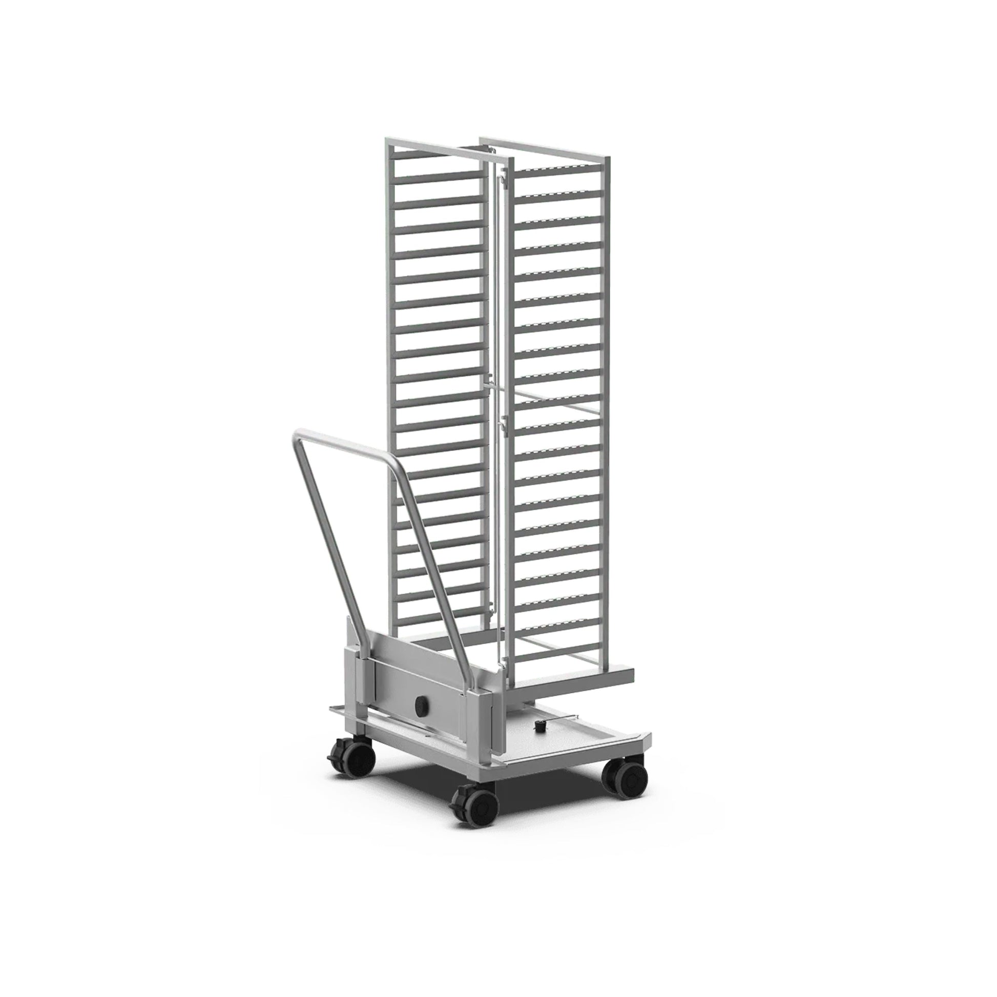 CARRO PORTABANDEJAS QUICK.LOAD EN ACERO AISI 316L, CAPACIDAD 20 GN 1/1, DISTANCIA 67 MM XEVTL-2011