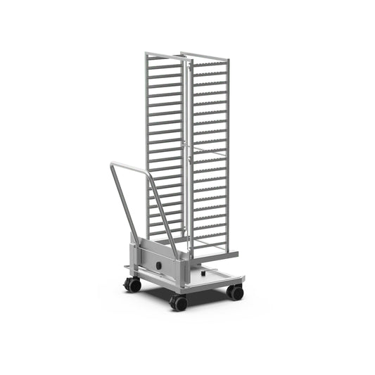 CARRO PORTABANDEJAS QUICK.LOAD EN ACERO AISI 316L, CAPACIDAD 20 GN 1/1, DISTANCIA 67 MM XEVTL-2011