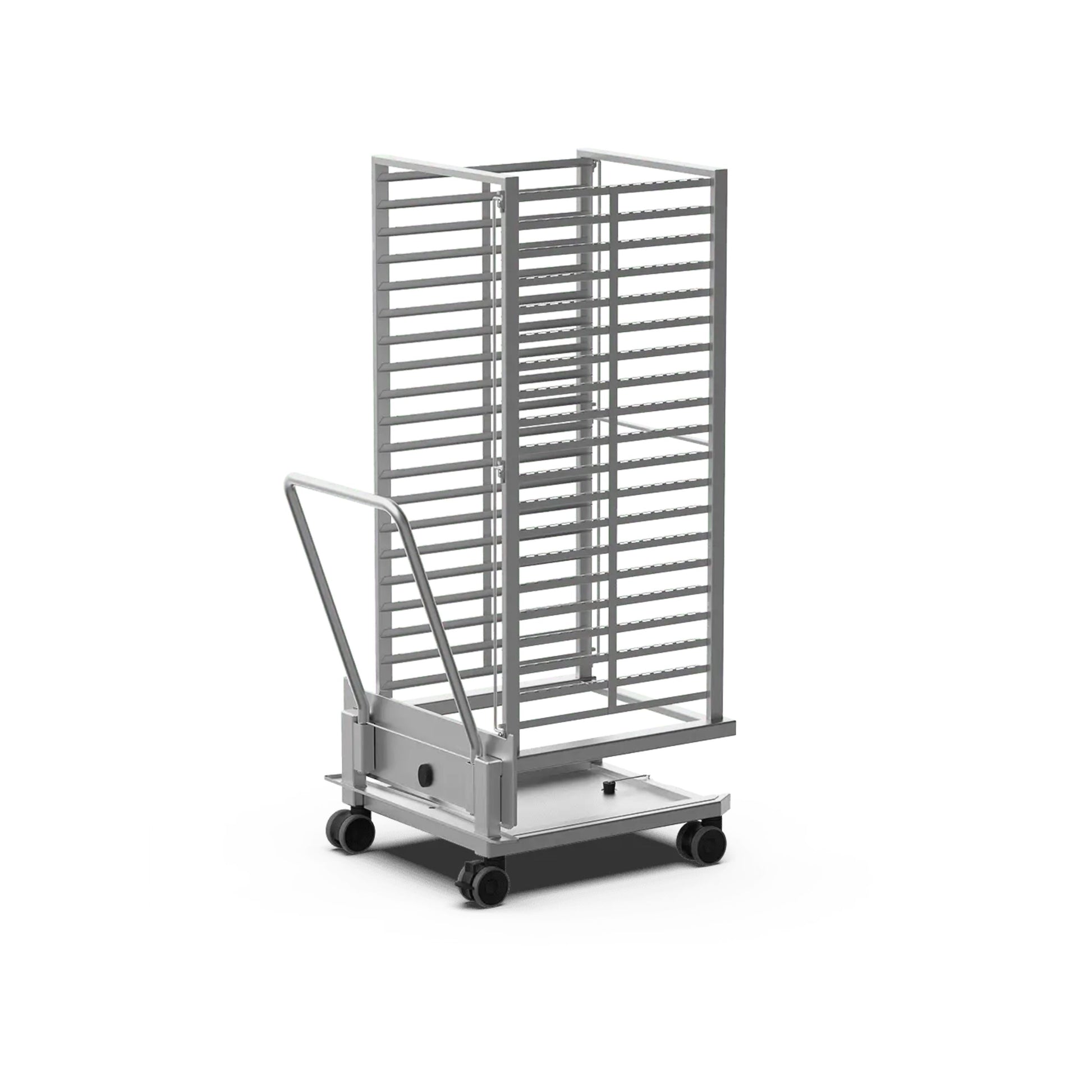 CARRO PORTABANDEJAS QUICK.LOAD EN ACERO AISI 316L, CAPACIDAD 20 GN 2/1, DISTANCIA 67 MM, BAJO PEDIDO XEVTL-2021