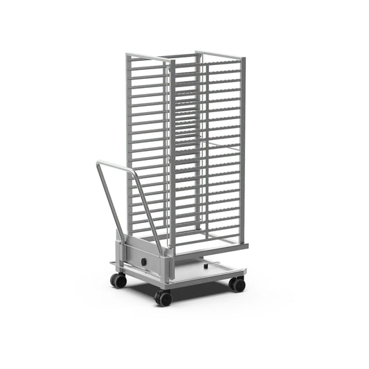 CARRO PORTABANDEJAS QUICK.LOAD EN ACERO AISI 316L, CAPACIDAD 20 GN 2/1, DISTANCIA 67 MM, BAJO PEDIDO XEVTL-2021