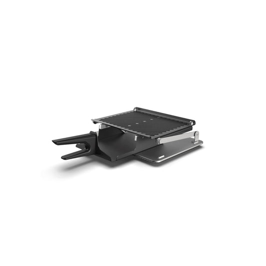 BANDEJA ACANALADA DE ALUMINIO ANTIADHERENTE CON PLACA SUPERIOR Y ESPÁTULA XUC272