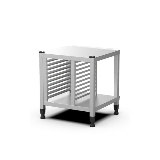 SOPORTE MULTIFUNCIONAL PARA HORNOS CON CAPACIDAD 10 GN 1/1 Y DISTANCIA ENTRE BANDEJAS DE 50 MM XWDRA-1011-U